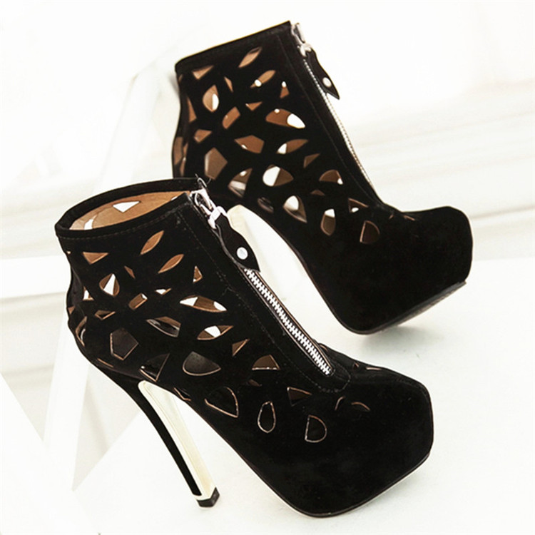 high cut ankle boots