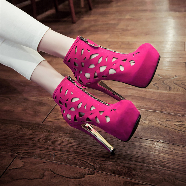 high cut ankle boots